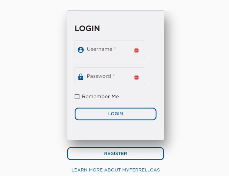 MyFerrellgas Login At Myferrellgas